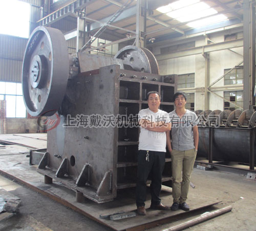 颚式破碎机合影